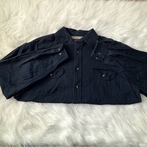 Wrangle Men’s Navy Blue Button Down